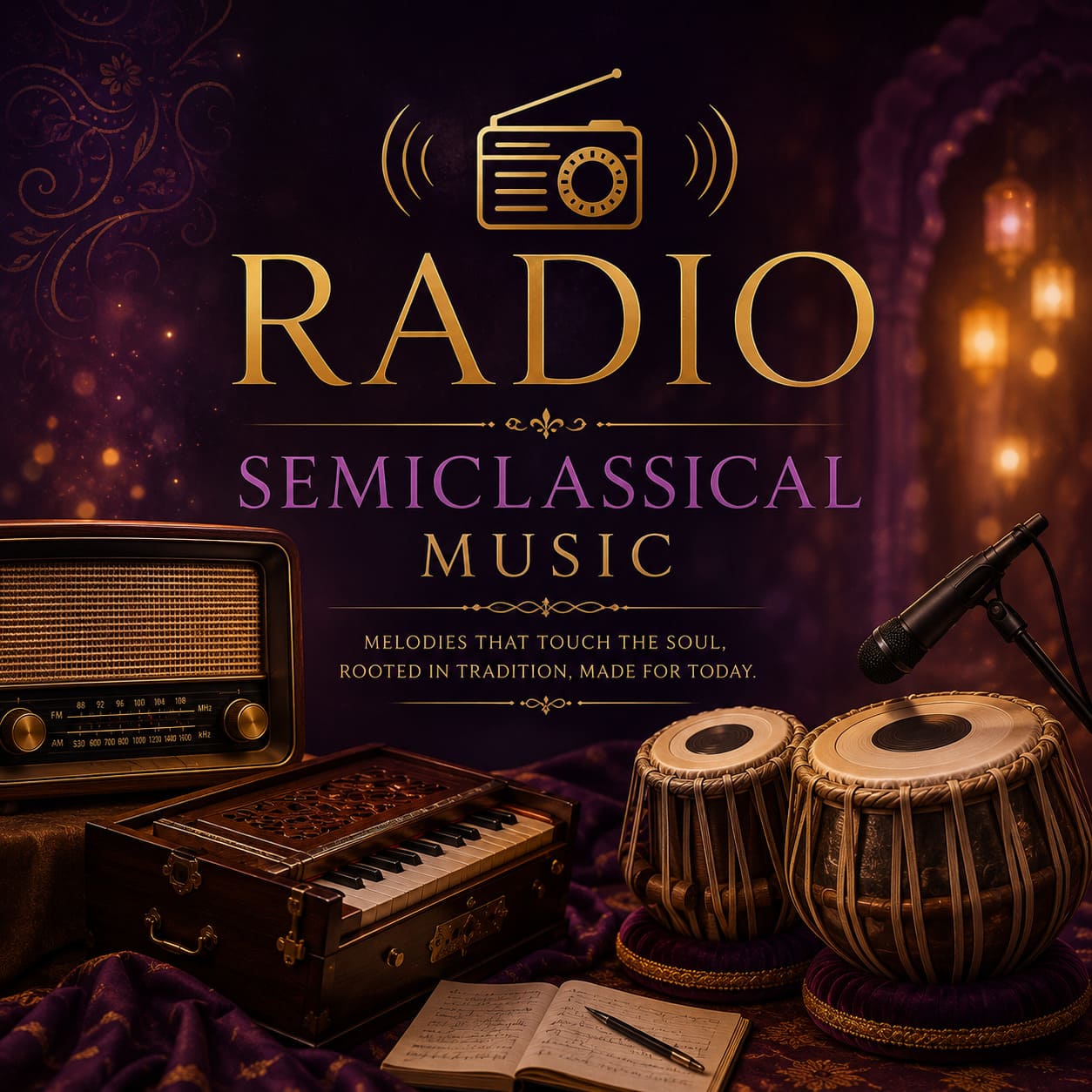 Semiclassical Music radio cover