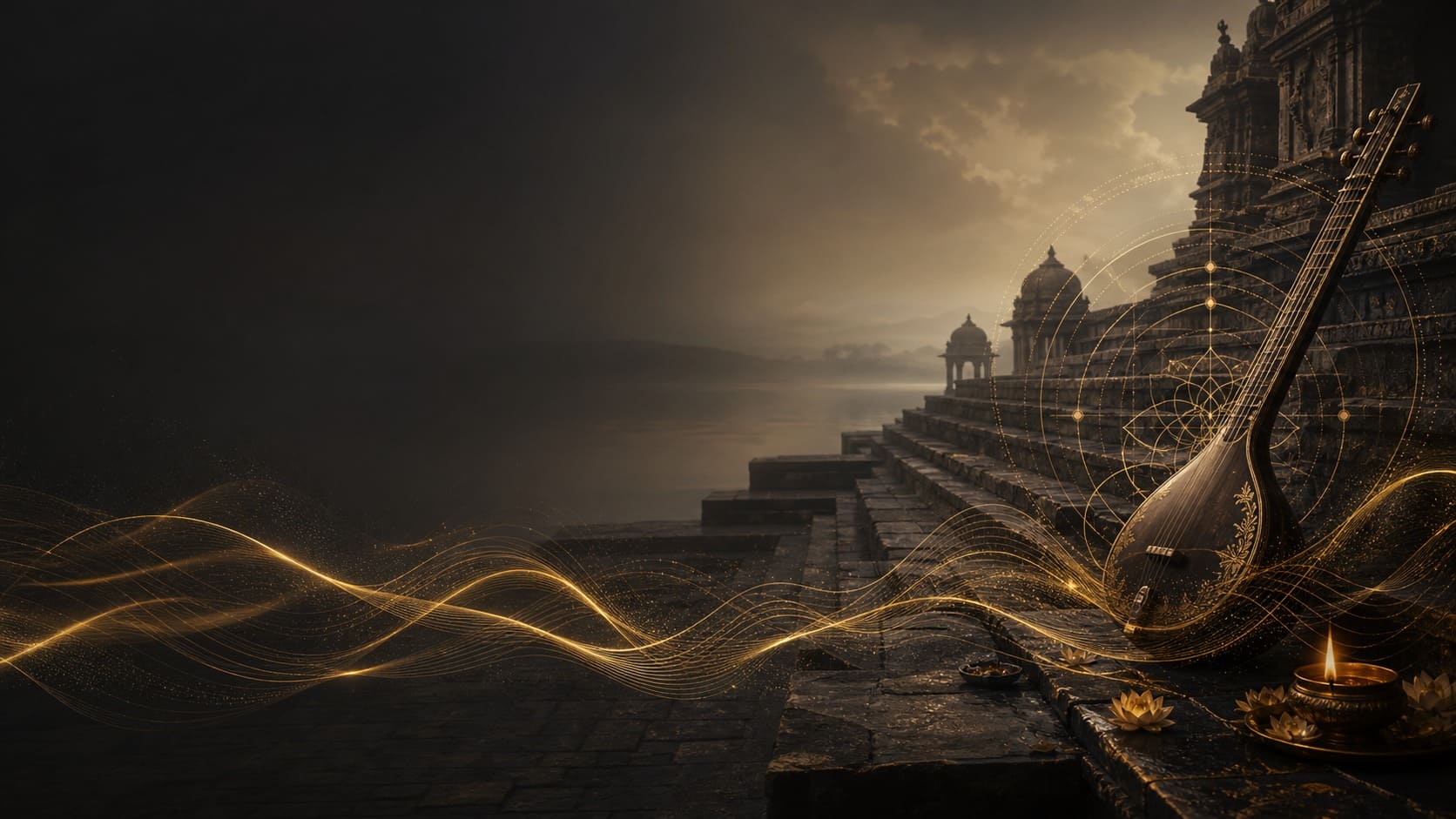 Raga Komal Rishabh Asavari artwork