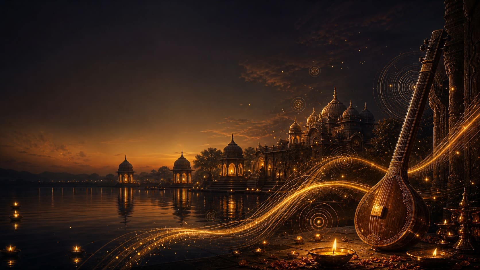 Raga Puriya Dhanashree artwork